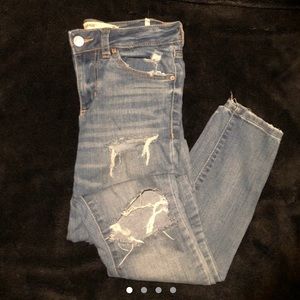 Garage ripped jeans